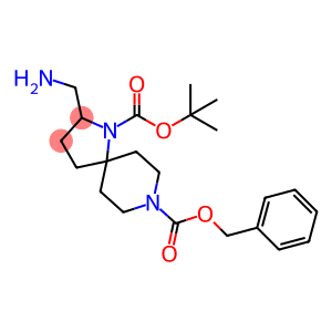8-苯甲基 1-叔-丁基 2-(氨基甲基)-1,8-二氮杂螺[4.5]癸烷-1,8-二甲酸基酯