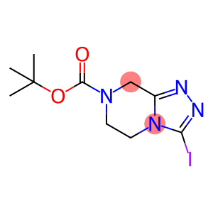 1,2,4-Triazolo[4,3-a]pyrazine-7(8H)-carboxylic acid, 5,6-dihydro-3-iodo-, 1,1-dimethylethyl ester
