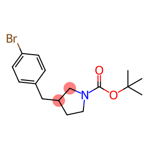 tert-butyl3-[(4-bromophenyl)methyl]pyrrolidine-1-carboxylate