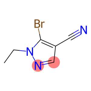 1H-Pyrazole-4-carbonitrile, 5-bromo-1-ethyl-