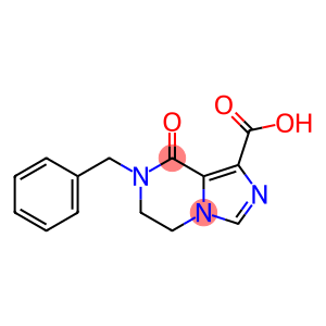 Imidazo[1,5-a]pyrazine-1-carboxylic acid, 5,6,7,8-tetrahydro-8-oxo-7-(phenylmethyl)-