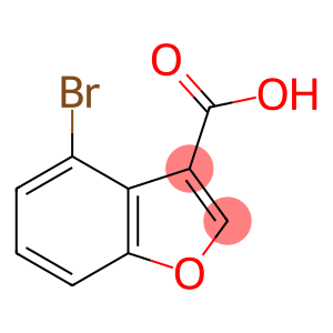 3-Benzofurancarboxylic acid, 4-bromo-