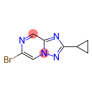 [1,2,4]Triazolo[1,5-a]pyrazine, 6-bromo-2-cyclopropyl-