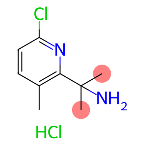 2-(6-Chloro-3-methylpyridin-2-yl)propan-2-amine hydrochloride