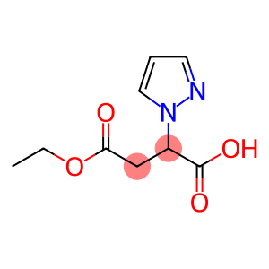 Butanedioic acid, 2-(1H-pyrazol-1-yl)-, 4-ethyl ester