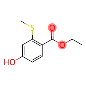 ethyl 4-hydroxy-2-(methylthio)benzoate