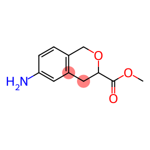 1H-2-Benzopyran-3-carboxylic acid, 6-amino-3,4-dihydro-, methyl ester
