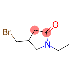 4-(bromomethyl)-1-ethylpyrrolidin-2-one