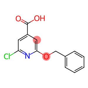 2-BENZYLOXY-6-CHLORO-ISONICOTINIC ACID