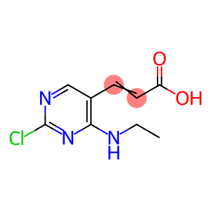 (E)-3-(2-氯-4-(乙基氨基)嘧啶-5-基)丙烯酸