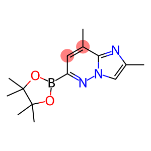 2,8-Dimethyl-6-(4,4,5,5-tetramethyl-1,3,2-dioxaborolan-2-yl)imidazo[1,2-b]pyridazine