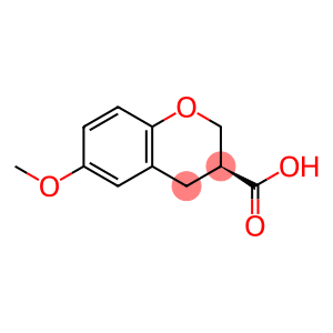 (3S)-3,4-Dihydro-6-methoxy-2H-1-benzopyran-3-carboxylic acid