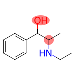 2-(乙基胺)-1-苯基丙-1-醇