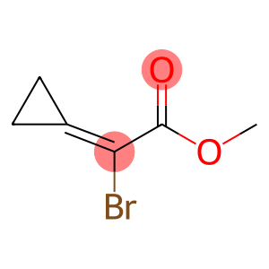 Acetic acid, 2-bromo-2-cyclopropylidene-, methyl ester