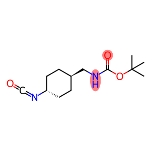 Carbamic acid, N-[(trans-4-isocyanatocyclohexyl)methyl]-, 1,1-dimethylethyl ester