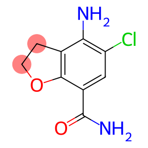 4-Amino-5-chloro-2,3-dihydro-7-benzofurancarboxamide