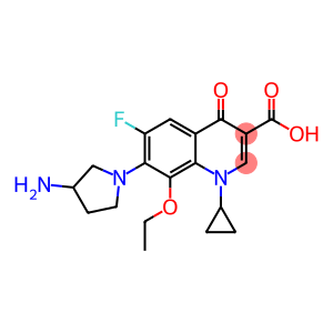 3-Quinolinecarboxylic acid, 7-(3-aMino-1-pyrrolidinyl)-1-cyclopropyl-8-ethoxy-6-fluoro-1,4-dihydro-4-oxo-