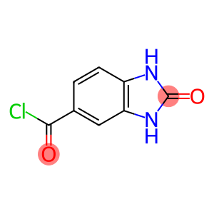 1H-Benzimidazole-5-carbonyl chloride, 2,3-dihydro-2-oxo- (9CI)