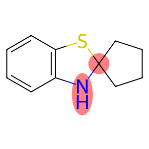 3H-Spiro[1,3-benzothiazole-2,1'-cyclopentane]