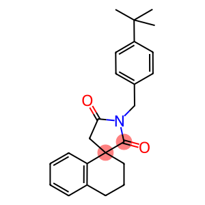 1-(4-tert-butylbenzyl)-1',2',3',4'-tetrahydrospiro[pyrrolidine-3,1'-naphthalene]-2,5-dione