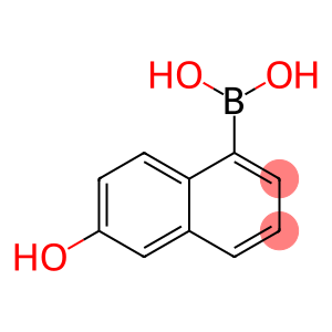 Boronic acid, (6-hydroxy-1-naphthalenyl)- (9CI)