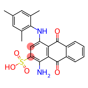 1-Amino-9,10-dihydro-9,10-dioxo-4-[(2,4,6-trimethylphenyl)amino]-2-anthracenesulfonic acid