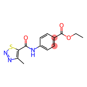 ethyl 4-{[(4-methyl-1,2,3-thiadiazol-5-yl)carbonyl]amino}benzoate