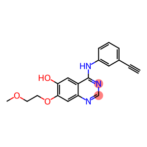 6-Quinazolinol, 4-[(3-ethynylphenyl)amino]-7-(2-methoxyethoxy)-