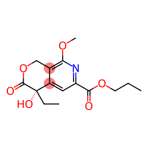 (S)-4-Ethyl-4-hydroxy-8-Methoxy-3-oxo-3,4-dihydro-1H-pyrano[3,4-c]pyridine-6-carboxylic acid propyl ester