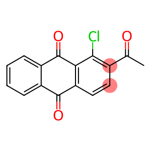 9,10-Anthracenedione, 2-acetyl-1-chloro-