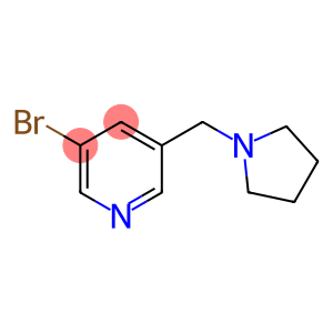 3-broMo-5-(pyrrolidin-1-ylMethyl)pyridine