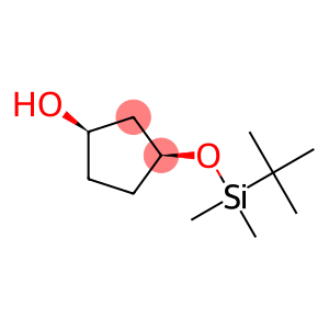 (1R,3S)-3-((tert-butyldimethylsilyl)oxy)cyclopentan-1-ol