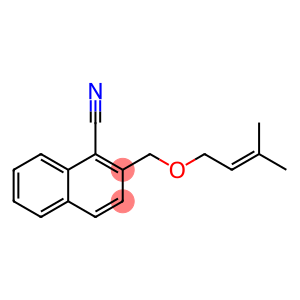 1-Naphthalenecarbonitrile, 2-[[(3-methyl-2-butenyl)oxy]methyl]-