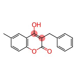 2H-1-Benzopyran-2-one, 4-hydroxy-6-Methyl-3-(phenylMethyl)-