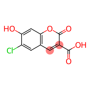 6-氯-7-羟基-2-氧-2H-色烯-3-羧酸