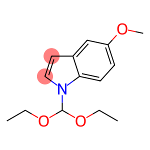 5-methoxyindole-1-carbaldehyde diethyl acetal