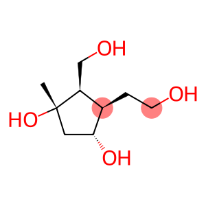 1,3-Cyclopentanediol,4-(2-hydroxyethyl)-5-(hydroxymethyl)-1-methyl-,[1S-(1-alpha-,3-alpha-,4-bta-,5-bta-)]-(9CI)