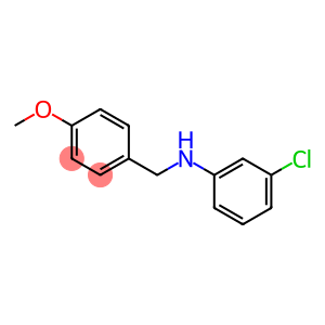 N-(3-CHLOROPHENYL)-4-METHOXY-BENZENEMETHANAMINE