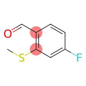 Benzaldehyde, 4-fluoro-2-(methylthio)-