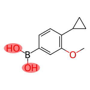 4-Cyclopropyl-3-mehtoxyphenylboronic acid