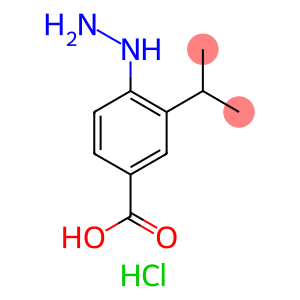 3-Isopropyl-4-hydrazinobenzoic acid hydrochloride