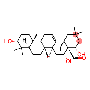 3β,16α,22α-Trihydroxyolean-12-en-28-al