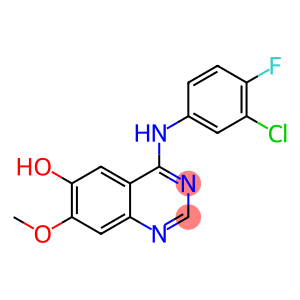 4-(3-氯-4-氟苯氨基)-7-甲氧基喹唑啉-6-醇