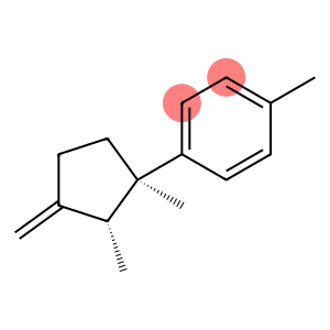 1-(1,2α-Dimethyl-3-methylenecyclopentane-1β-yl)-4-methylbenzene