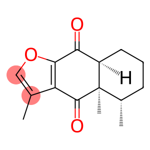 (4aR)-4a,5,6,7,8,8aβ-Hexahydro-3,4aβ,5β-trimethylnaphtho[2,3-b]furan-4,9-dione