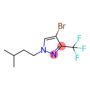 4-Bromo-1-isopentyl-3-(trifluoromethyl)pyrazole