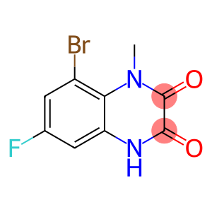 8-Bromo-6-fluoro-1-methyl-4H-quinoxaline-2,3-dione