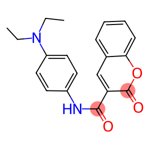 N-[4-(diethylamino)phenyl]-2-oxo-2H-chromene-3-carboxamide