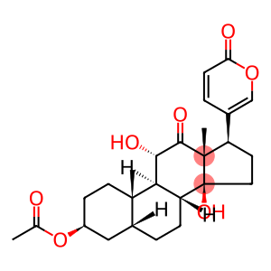 Bufa-20,22-dienolide, 3-(acetyloxy)-11,14-dihydroxy-12-oxo-, (3β,5β,11α)-