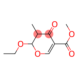 2H-Pyran-5-carboxylicacid,2-ethoxy-3,4-dihydro-3-methyl-4-oxo-,methylester(9CI)